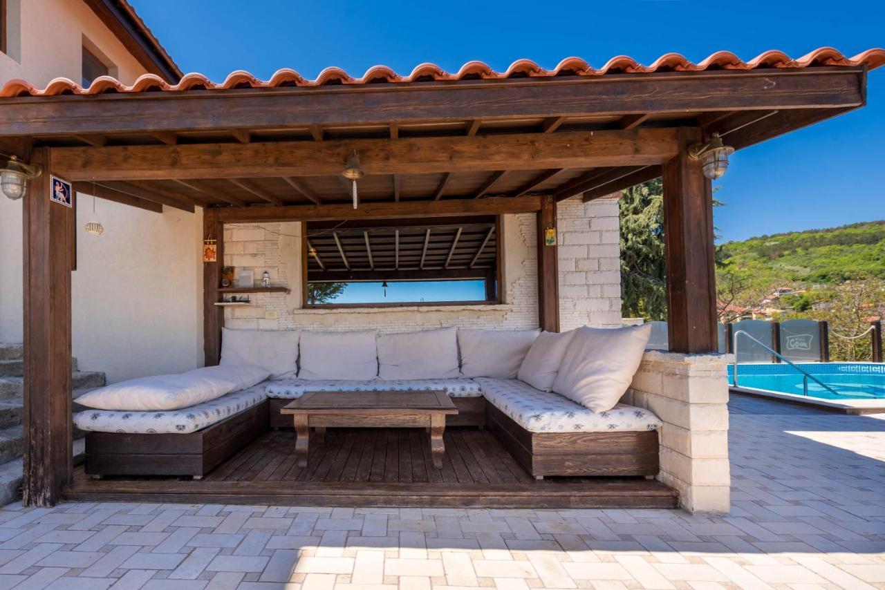 Villa Cook With Sea View - Heated Pool - At Balchik Exterior foto